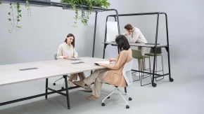 Vergadertafel round