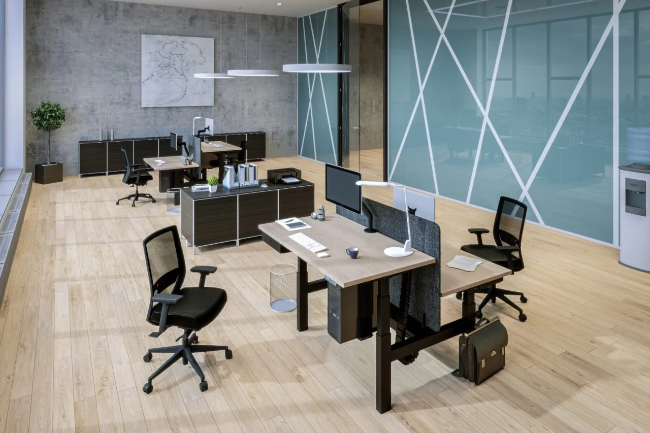 Zit-sta Duo bureau Basic