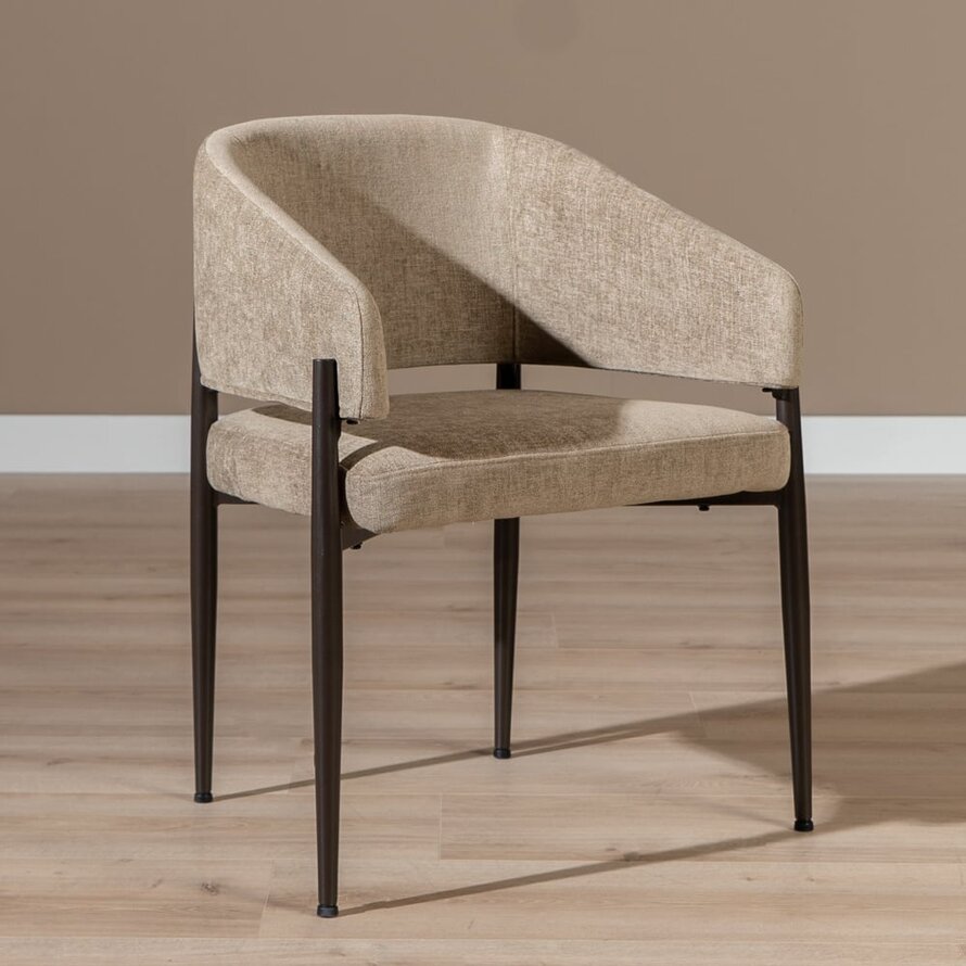 Stoel velvet bracht