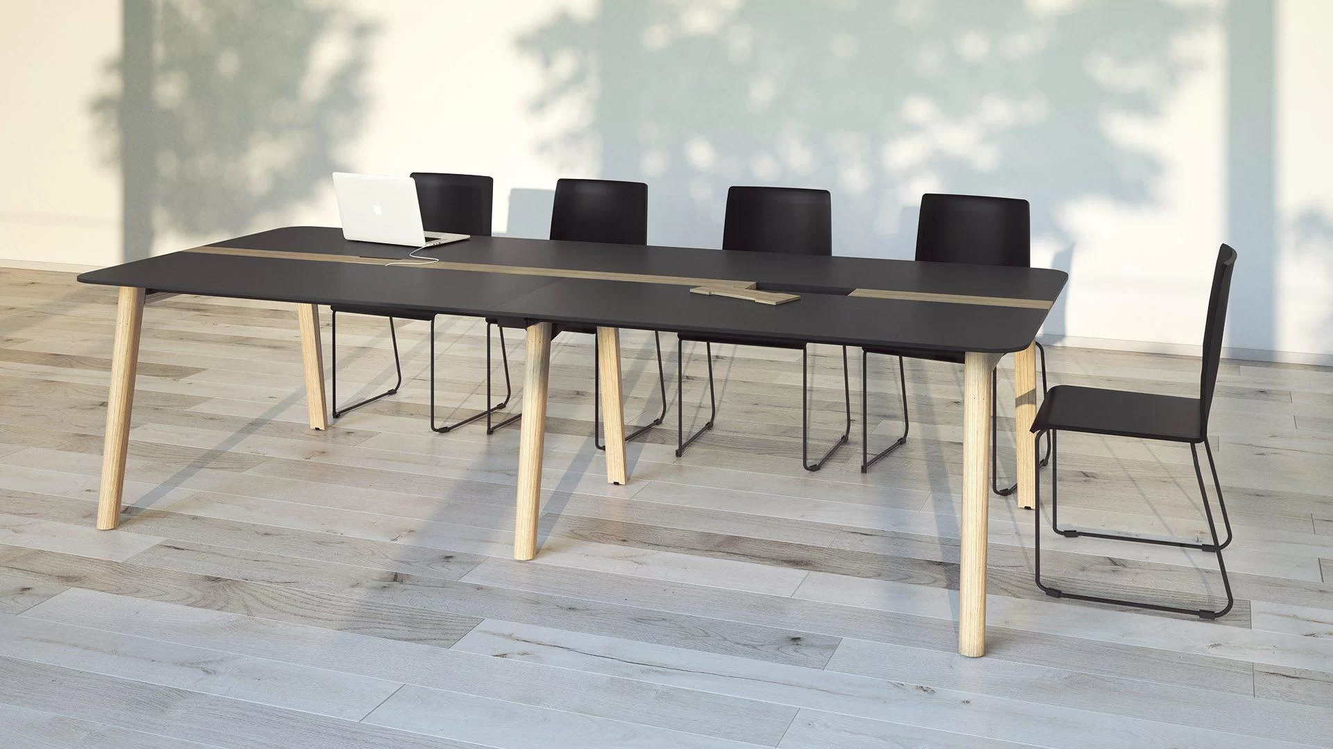 Vergadertafel Nova wood