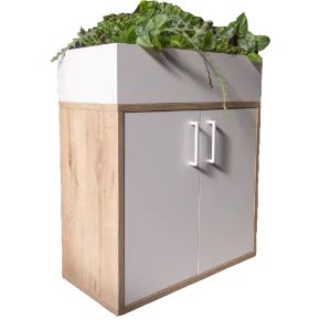 Draaideurkast klein melamine