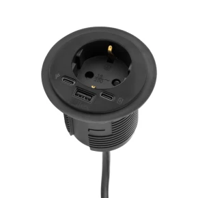 Inbouwspot 230v & USB opladers