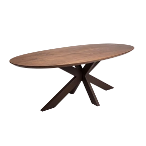 Tafel Deens Ovaal – Spideronderstel smal