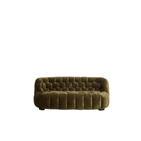 Zitbank Amara velvet olijfgroen