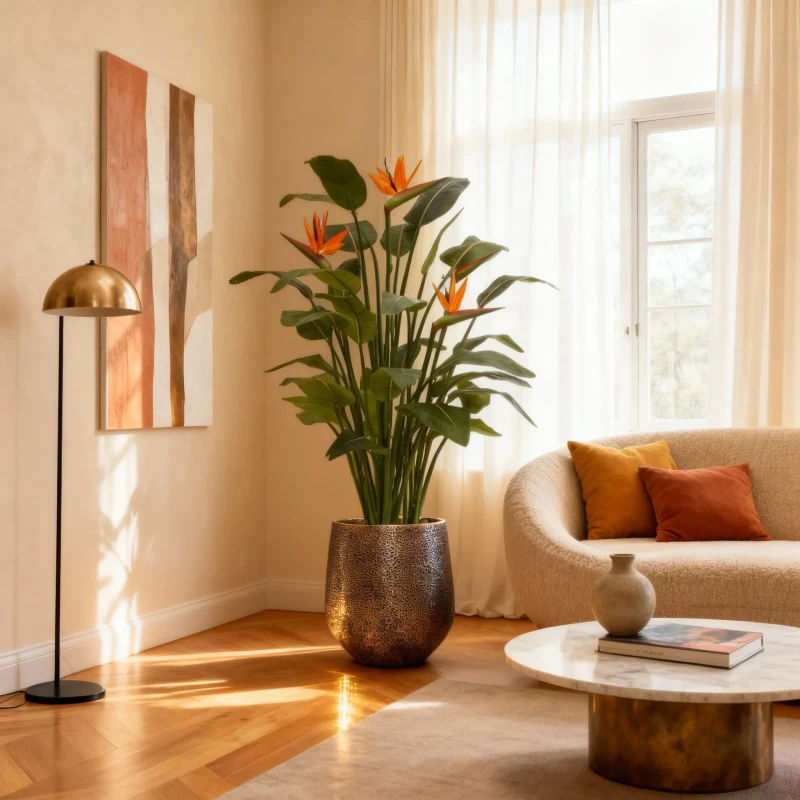 Strelitzia kunstplant
