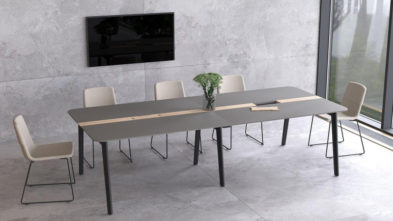 Vergadertafel Nova wood